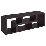 Velma Convertible TV Console/Bookcase Cappuccino