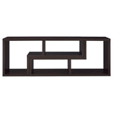 Velma Convertible TV Console/Bookcase Cappuccino