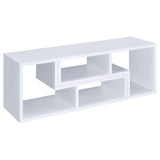 Velma Convertible TV Console/Bookcase White