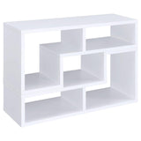 Velma Convertible TV Console/Bookcase White