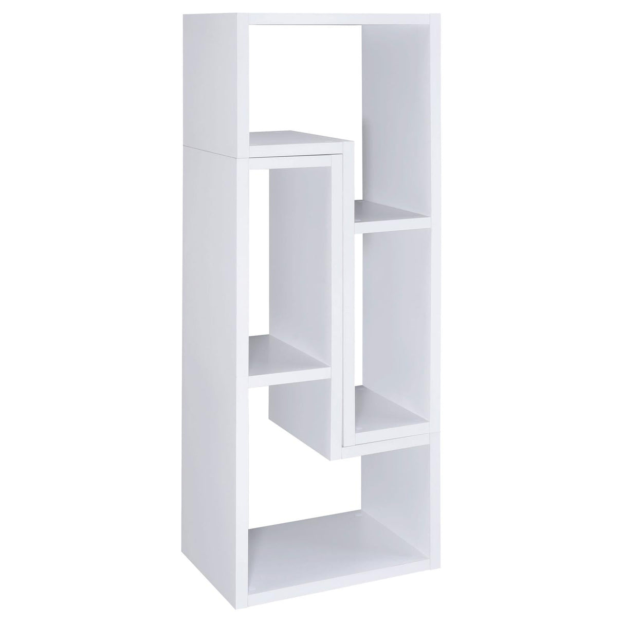 Velma Convertible TV Console/Bookcase White