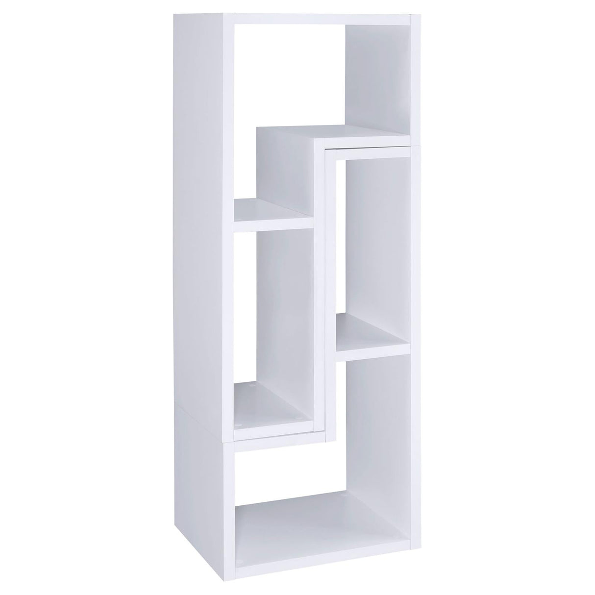 Velma Convertible TV Console/Bookcase White