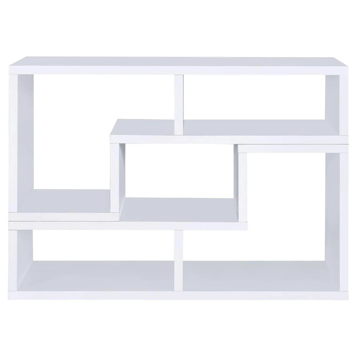 Velma White Convertible TV Console/Bookcase by Coaster at Eve Furniture