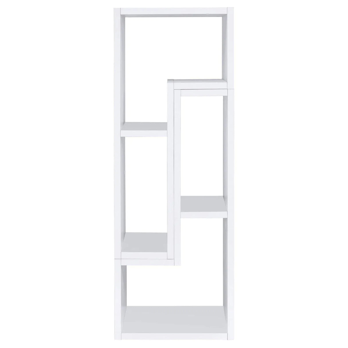 Velma White Convertible TV Console/Bookcase by Coaster at Eve Furniture