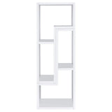 Velma White Convertible TV Console/Bookcase by Coaster at Eve Furniture