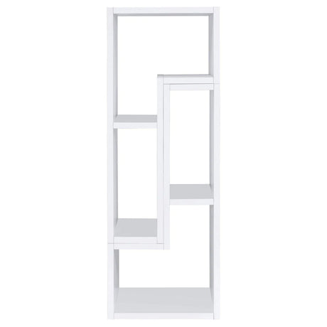 Velma White Convertible TV Console/Bookcase by Coaster at Eve Furniture