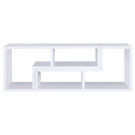 Velma White Convertible TV Console/Bookcase by Coaster at Eve Furniture