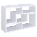 Velma White Convertible TV Console/Bookcase by Coaster at Eve Furniture