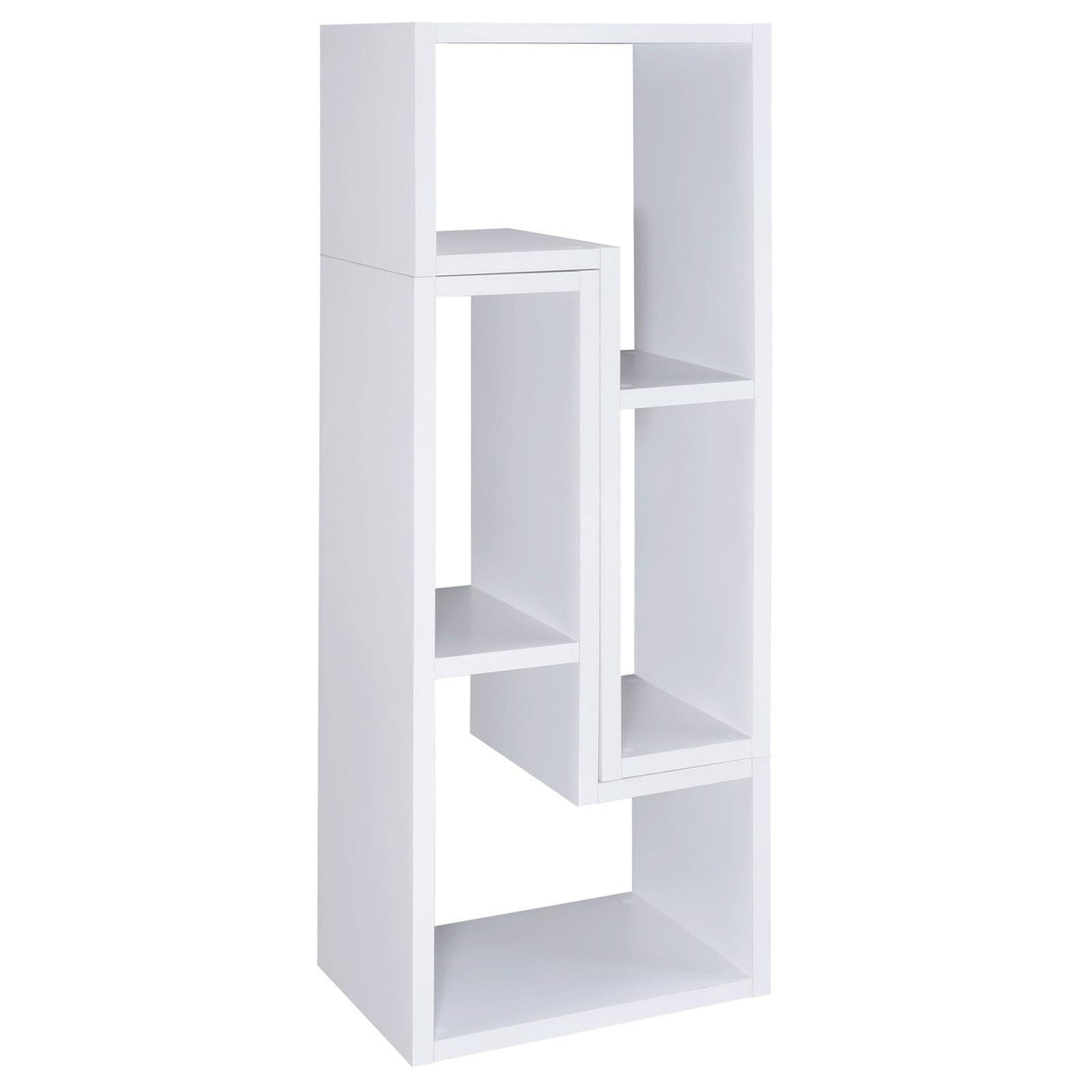 Velma White Convertible TV Console/Bookcase by Coaster at Eve Furniture