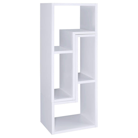 Velma White Convertible TV Console/Bookcase by Coaster at Eve Furniture