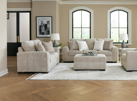 Velo Taupe Sofa & Loveseat by Happy Homes at Eve Furniture