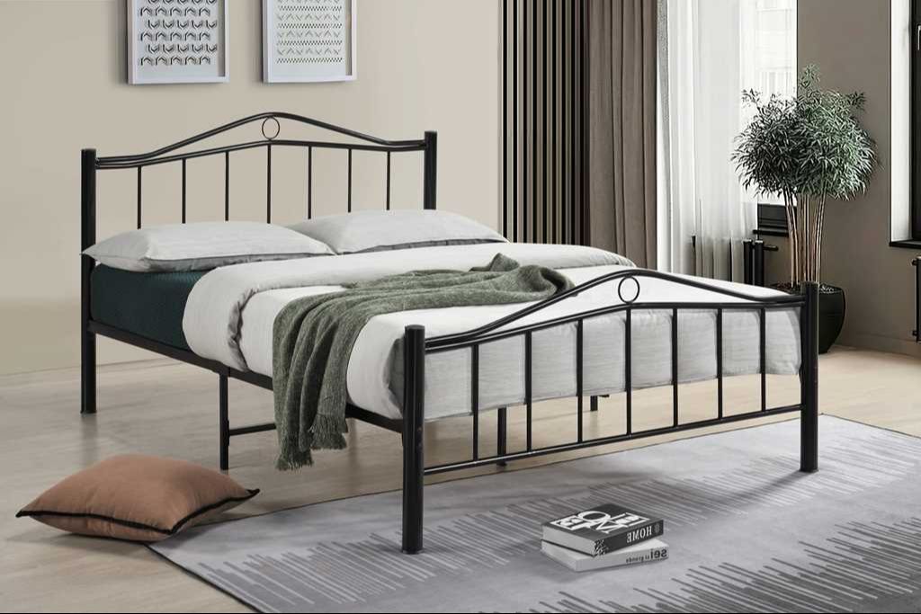 Velora Grey Metal Full Platform Bed by Happy Homes at Eve Furniture