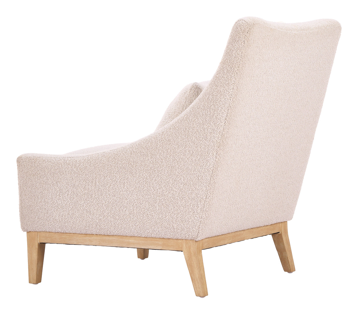 Velun Ivory Accent Chair by Zuomod at Eve Furniture