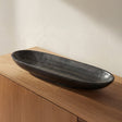 Venetia Black Marble Tray by Moe's Home at Eve Furniture