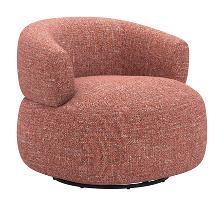 Venezia Brown Swivel Chair by Zuomod at Eve Furniture
