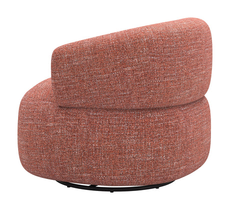 Venezia Brown Swivel Chair by Zuomod at Eve Furniture