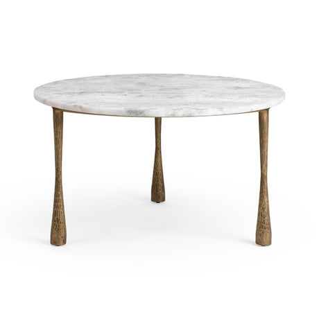 Venicia White Sage 32 Round Coffee Table by Classic Home at Eve Furniture