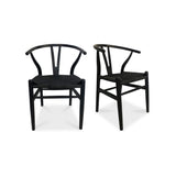 Ventana Black Dining Chair (Set of 2) by MOES at Eve Furniture