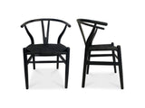 Ventana Black Dining Chair (Set of 2) by MOES at Eve Furniture