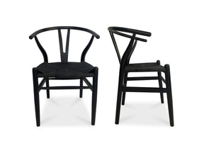 Ventana Black Dining Chair (Set of 2) by MOES at Eve Furniture