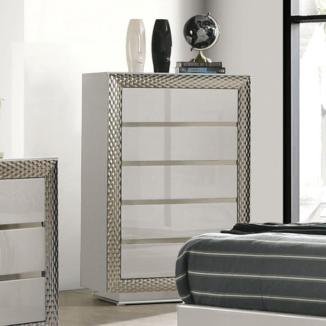 Ventnor Gray Chest by Furniture of America at Eve Furniture