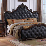 Ventresca Dark Cherry 5-Piece Queen Bedroom Set by Furniture of America at Eve Furniture