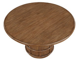 Ventura Brown Round Dining Table by Steve Silver at Eve Furniture