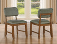 Ventura Green Side Chair, Set of 2 by Steve Silver at Eve Furniture
