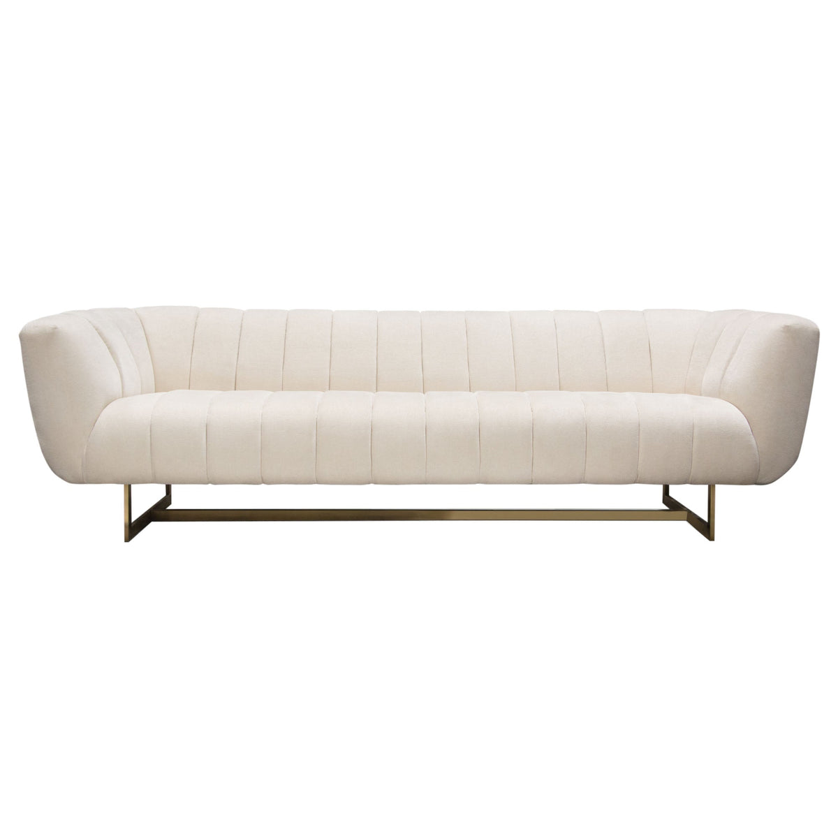 Venus Cream Fabric Sofa by Diamond Sofa at Eve Furniture
