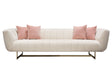 Venus Cream Fabric Sofa by Diamond Sofa at Eve Furniture