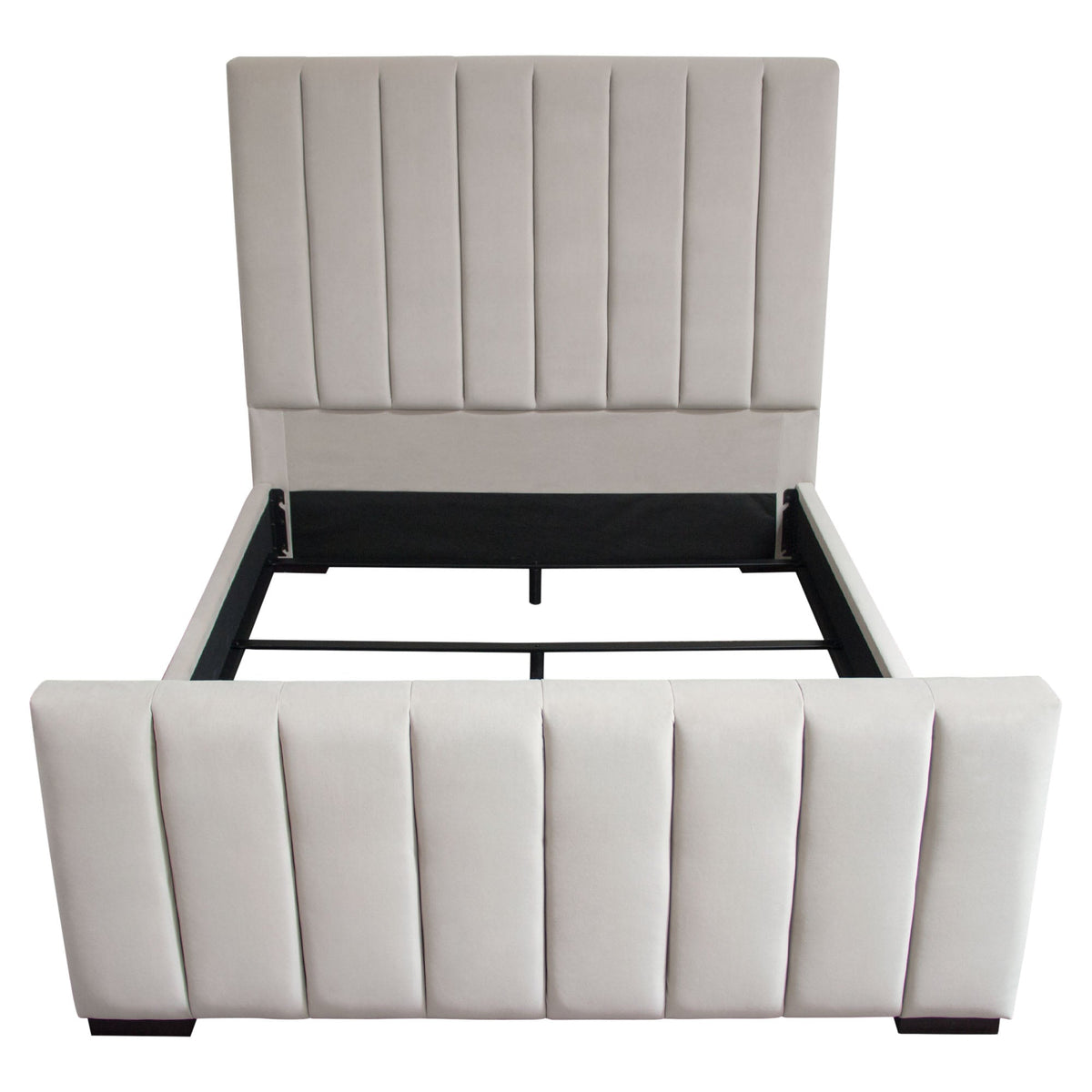 Venus Light Grey Queen Bed by Diamond Sofa at Eve Furniture