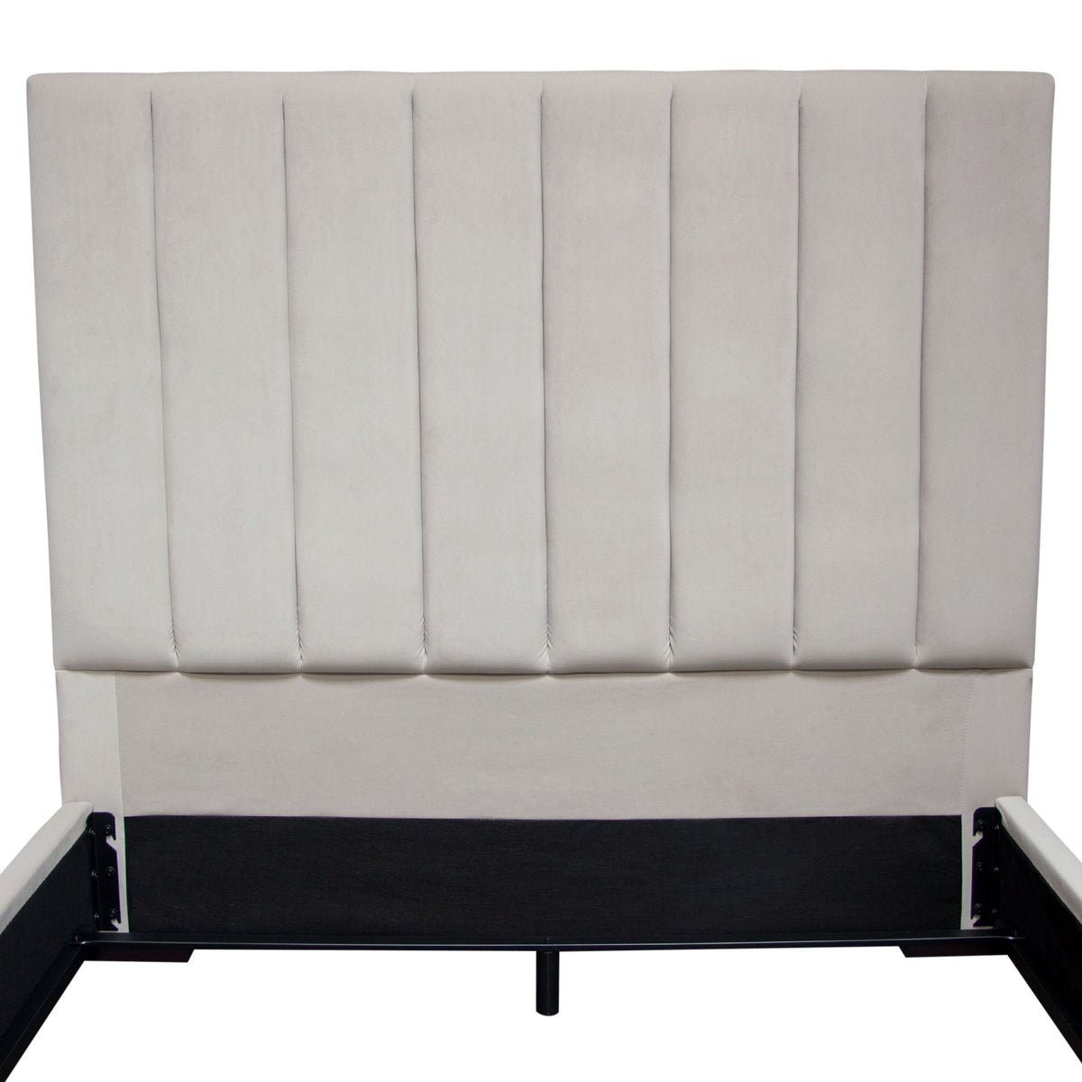 Venus Light Grey Queen Bed by Diamond Sofa at Eve Furniture