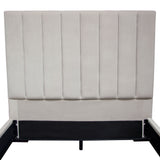 Venus Light Grey Queen Bed by Diamond Sofa at Eve Furniture