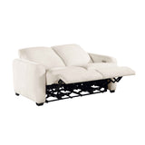 Vera Beige 3-Piece Power Reclining Living Room Set by Homelegance at Eve Furniture