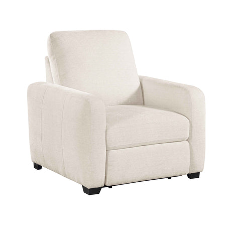 Vera Beige 3-Piece Power Reclining Living Room Set by Homelegance at Eve Furniture