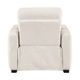 Vera Beige 3-Piece Power Reclining Living Room Set by Homelegance at Eve Furniture
