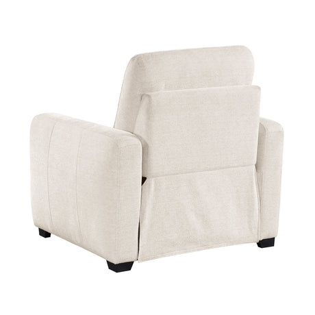 Vera Beige Power Reclining Chair by Homelegance at Eve Furniture