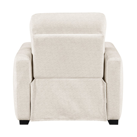 Vera Beige Power Reclining Chair by Homelegance at Eve Furniture