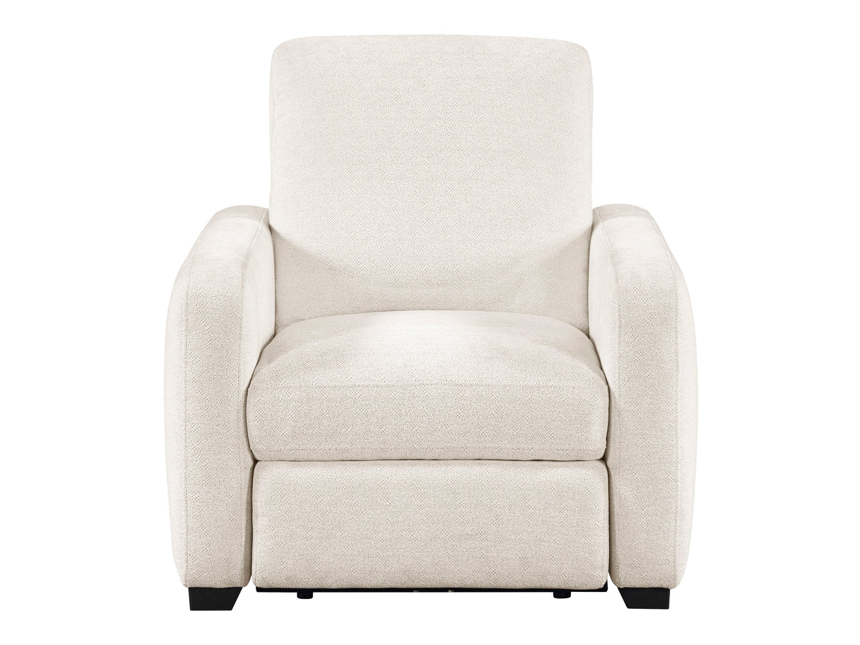 Vera Beige Power Reclining Chair by Homelegance at Eve Furniture