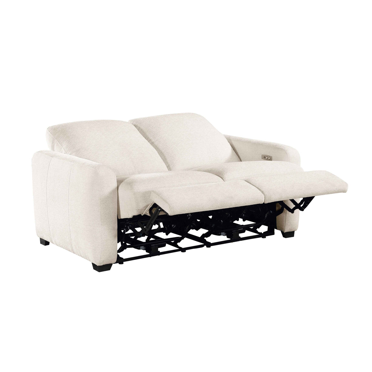 Vera Beige Power Reclining Living Room Set by Homelegance at Eve Furniture