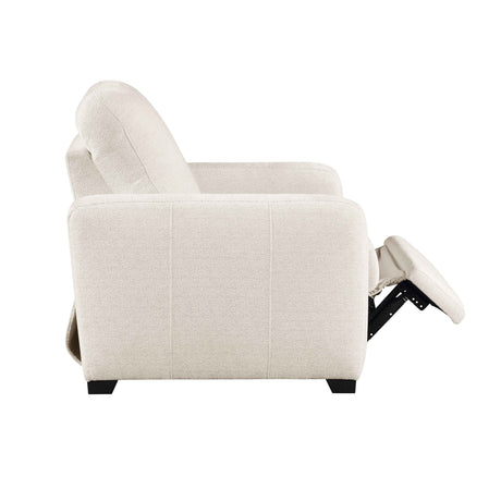 Vera Beige Power Reclining Living Room Set by Homelegance at Eve Furniture