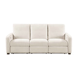 Vera Beige Power Reclining Living Room Set by Homelegance at Eve Furniture