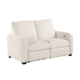 Vera Beige Power Reclining Living Room Set by Homelegance at Eve Furniture