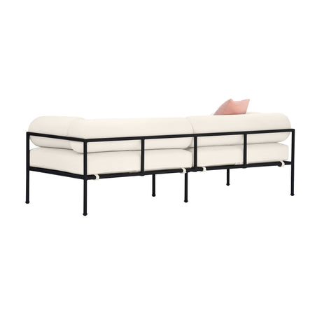 Vera Cream Performance Fabric Outdoor Sofa by TOV Furniture at Eve Furniture