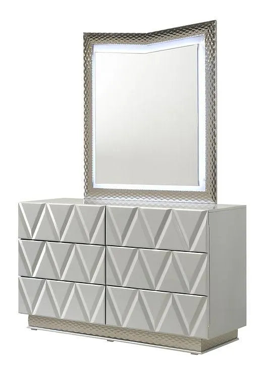 Vera Grey Platform Bedroom Set by New Era Innovations at Eve Furniture