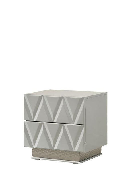 Vera Grey Platform Bedroom Set by New Era Innovations at Eve Furniture