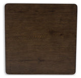Veramond Dark Brown Coffee Table by Ashley at Eve Furniture