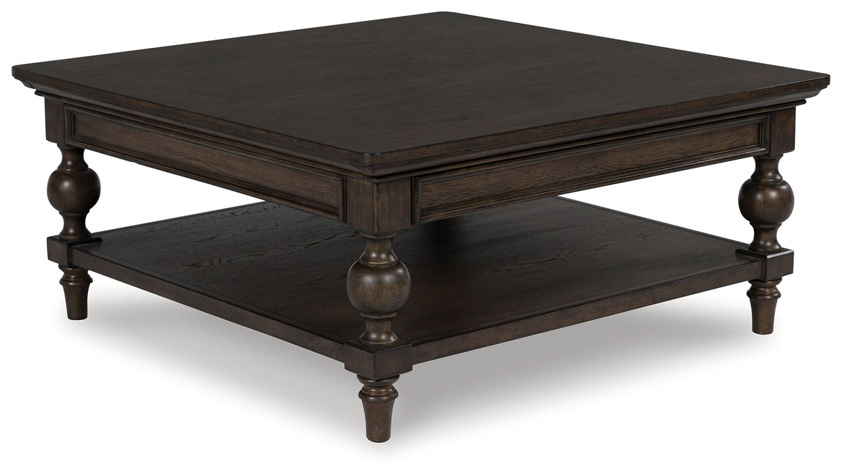 Veramond Dark Brown Coffee Table