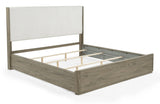 Veranda Brown Queen Panel Bed by Crown Mark at Eve Furniture