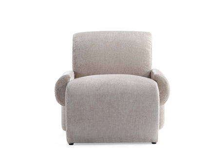 Verandah Accent Chair in Beige by Manhattan Comfort at Eve Furniture